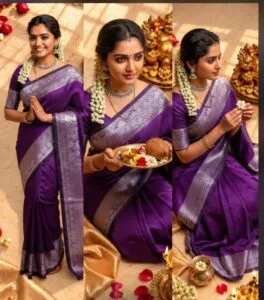 3D Embossed Saree (Karizma Silk)