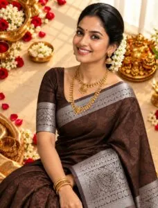 3D Embossed Saree (Karizma Silk)