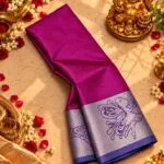 3D Embossed Saree (Karizma Silk) - image 2
