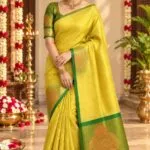 3D Embossed Saree (Karizma Silk) - image 2