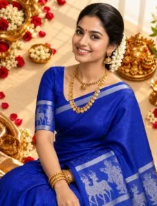 3D Embossed Saree (Karizma Silk)