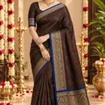 3D Embossed Saree (Karizma Silk)