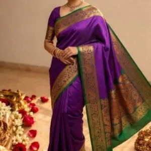 3D Embossed Saree (Karizma Silk)