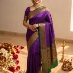 3D Embossed Saree (Karizma Silk) - image 4