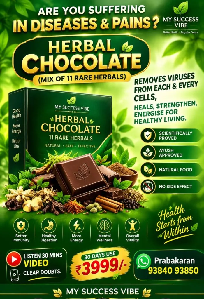 HERBAL CHOCKLET FOR HEALTHY LIVING