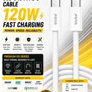 120W TYPE-C TO TYPE-C OG CABLE